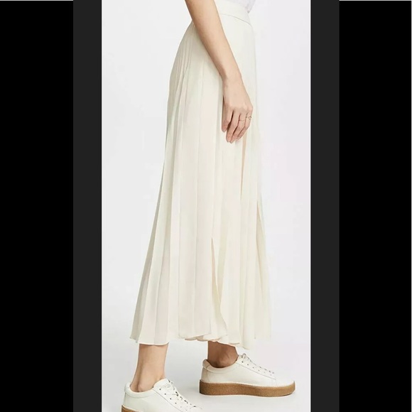 Kobi Halperin Pants Wide Leg Pleated Flare Cropped - Picture 8 of 9